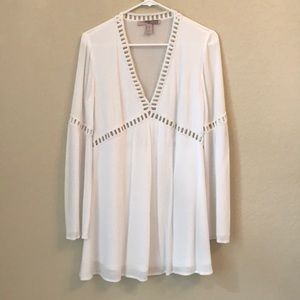 F21 white summer dress!